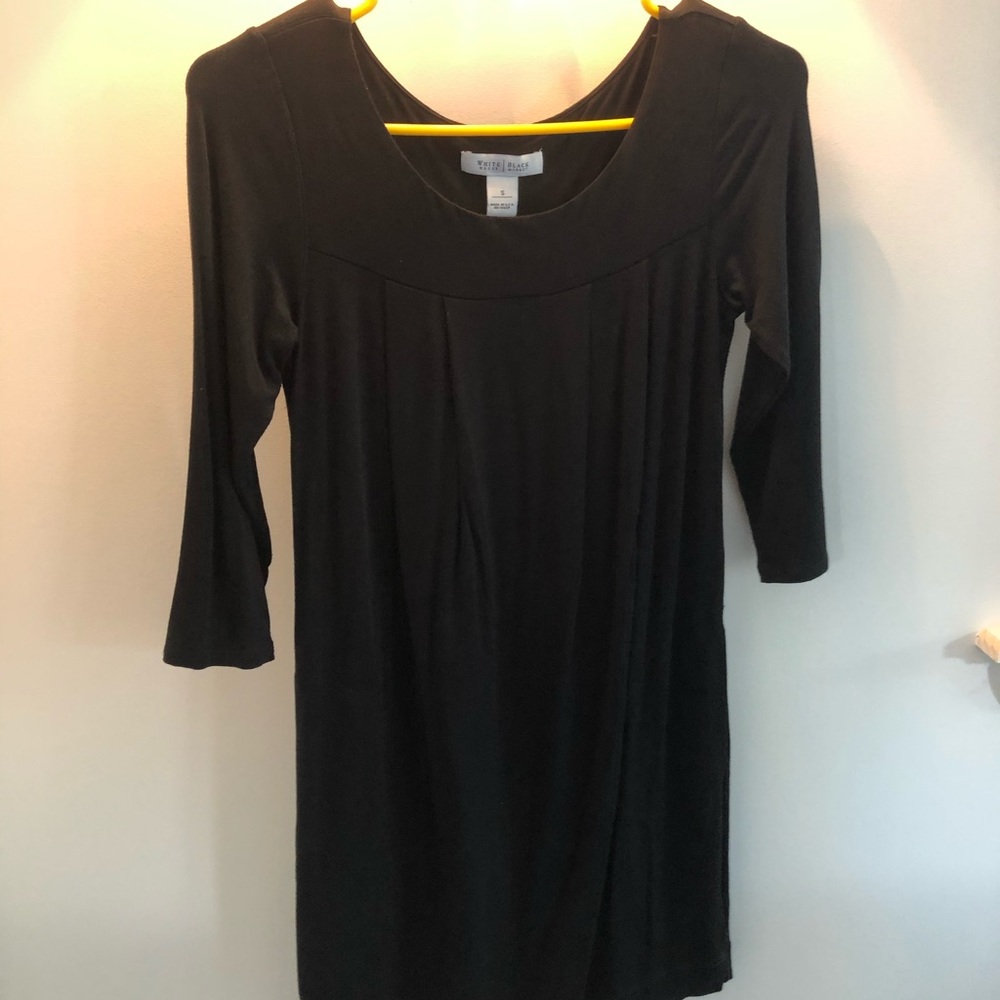 Black 3/4 length sleeve dress